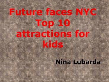 Future Faces NYC | Latest Pair Of supermodels