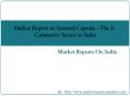 Market Report on Sectoral Capsule - The E-Commerce Sector in India PowerPoint PPT Presentation