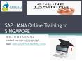 SAP HANA Online training in SINGAPORE PowerPoint PPT Presentation