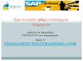 SAP IS RETAIL Online Training in SINGAPORE,INDIA&UK PowerPoint PPT Presentation