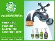 Pearl Waterless Product to help conserve water