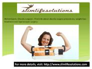 Sleeve Gastrectomy California