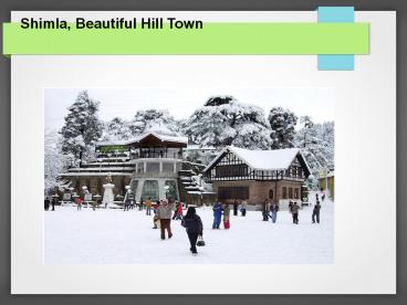 Luxury Hotels in Shimla