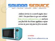 Microwave Repair in Chandigarh - 9212322422