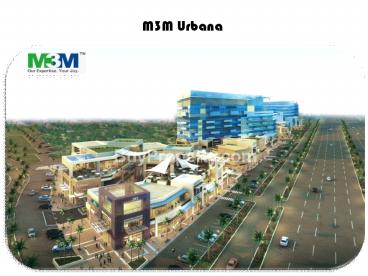 M3M Urbana - Gurgaon