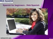 Spanish for beginners web spanish