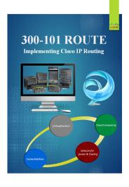 Pass4sure 300-101 ROUTE Braindumps Exam