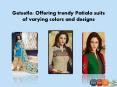 Getsetlo: Offering trendy Patiala suits of varying colors and designs
