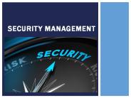 Security Management