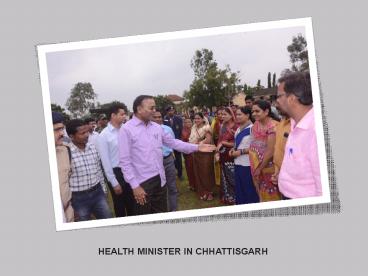 Health Minister in Chhattisgarh