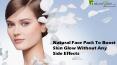 Natural Face Pack To Boost Skin Glow Without Any Side Effects PowerPoint PPT Presentation