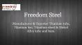 Nickel Alloy Tube and Bars by Freedom Steel PowerPoint PPT Presentation