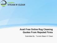 Avail Free Online Quotes From Reputed Firms