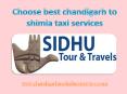 Choose best chandigarh to shimla taxi services PowerPoint PPT Presentation