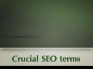 Crucial SEO terms