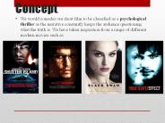 Presentation/ Pitch for short film...