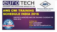 Schedule Of Aws Cwi Exams2016