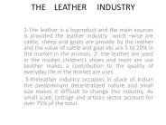 leather industry