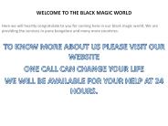 Black magic specialist in pune