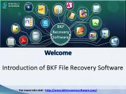 BKF Recovery Software