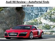 Audi R8 Review – AutoPortal finds out more