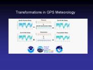 Transformations in GPS Meteorology