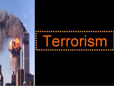 Terrorism