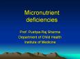 Micronutrient%20deficiencies PowerPoint PPT Presentation