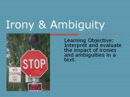 Irony