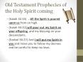 Old Testament Prophecies of the Holy Spirit coming PowerPoint PPT Presentation