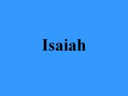 Isaiah