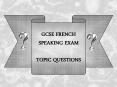GCSE FRENCH PowerPoint PPT Presentation