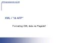 XML i  PowerPoint PPT Presentation