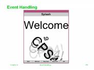 Event Handling
