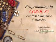 Programming in COBOL-85 For IBM Mainframe System 390