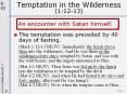 The temptation was preceded by 40 days of fasting. PowerPoint PPT Presentation