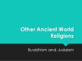 Other Ancient World Religions PowerPoint PPT Presentation