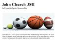 John Church JMI - An Expert in Sports Sponsorship PowerPoint PPT Presentation