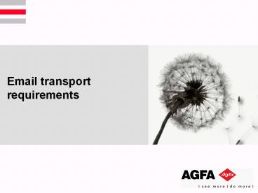 Example of an opening slide