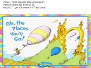 Today: What happens after graduation?