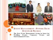 Event Managment - Event Organisers - Wedding Planners
