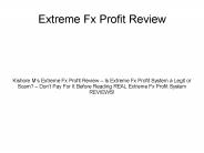 Extreme Fx Profit Review - Is It a Scam?