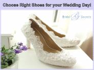 Choose Right Shoes for your Wedding Day!!