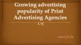Print Advertising Agency in Chennai, bangalore, hyderabad, india PowerPoint PPT Presentation