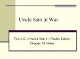Uncle Sam at War PowerPoint PPT Presentation