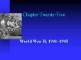 Chapter Twenty-Five PowerPoint PPT Presentation