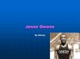 Jesse Owens PowerPoint PPT Presentation