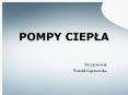 POMPY CIEPLA PowerPoint PPT Presentation