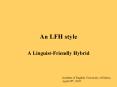 An%20LFH%20style PowerPoint PPT Presentation