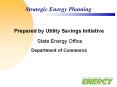 Strategic Energy Planning PowerPoint PPT Presentation
